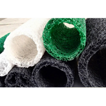 수로 공압 유공관 배수로 PE 도랑 원형 배수판 부직포, 200 녹색 베어 파이프 1 미터