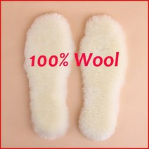 크록스호환 탈부착내피 천연 양모 insoles 겨울 진짜 모피 양모 insoles 남성