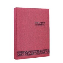 웨딩앨범 포토앨범 300 년 중국 빈티지 사진 6X4 quot10X15cm 플러그인 화이트 내부 페이지 결혼 기념 도서 메시지 영역 포함, red