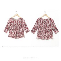 [원단쟁이] [옷패턴] 72-889 P543 - Blouse&Dress(여성 블라우스&원피스) E48 패턴