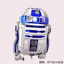풍선장식 우주공간 생일 남자 살 배치 애니메이션 기함 모티브 본 적이 없다 2245849497, R2D2 로봇
