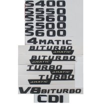 3D 메르세데스 벤츠 W221 W222 S280 S300 S320 S350 S400 S450 S500 S550 S560 S580 S600 S650 S680 4MATIC 엠블럼, 1개, S 530, 단일