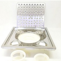욕실 배수구 거름망 하수구 트랩 배수망 트렌치육가, 50파이