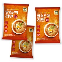 발효곤약라면 새로워진 매운맛 / 순한맛 214g x 3팩, 신제품 (59kcal) 매운맛 3팩