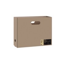 조립이 간편한 서류꽂이 문서보관함, 브라운1개