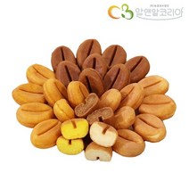 커피콩빵, 커피20+플레인20+바나나20+슈크림20