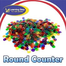 (러닝스텝)투명수세기칩(6색혼합/250pcs) 교육_[230210EA], 본상품선택