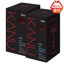 카누 미니 라이트 로스트 아메리카노 120T+120T 총240T 195639