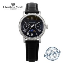 [Christian Mode] 크리스챤모드 커플 문페이즈 시계 CM401BKBK L(여성용)