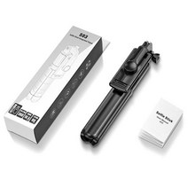 촬영용거치대 핸드폰짐벌 카메라짐벌 짐벌 셀카봉 삼각대 셀카 스틱 삼각대 for phone 무선 블루투스 휴대 전화 짐벌 확장 가능 iphone xiaomi samsung for, 검은색