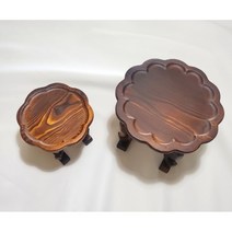 개다리소반 호족반 미니 원목 찻상 과일상 다과상, 미니(14.5cm)