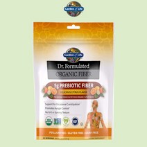 가든오브라이프 닥터포뮬라 화이버 프리바이오틱스 식이 섬유 섬유소, 오르가닉파이버 무향 무맛 192g