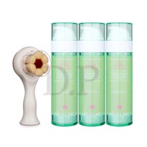 맥스클리닉 시카 바이옴 오일폼 3개+실리콘 브러쉬, 본품 3개+실리콘 브러쉬 그린