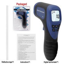 야구스피드건 속도측정기 스피드건 레이저 속도 테스터 디지털 타코미터 비접촉 건 측정 ., 2