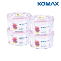 코멕스 밀폐용기 BIOKIPS(원형 920ml x 4P), 맘펀 빨아쓰는행주(5매), 1개