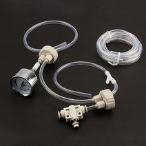 자작 화학 이탄 이산화탄소 발생기 고압 DIY CO2 밸브 디퓨저 수족관 공급 물고기 탱크 물 잔디 수제 키트 압력 공기 흐름 장치 포함, Updated version, 02 Updated version