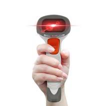 바코드리더기 바코드스캐너 무선 qr코드스캐너, 블랙무선 (바코드 + QR 코드 + 스크린)