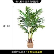 인조 바나나나무 인조목 모조 야자 관엽 휴양지 식물, 아오이 120cm