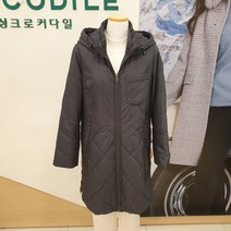 크로커다일레이디 * 905%세일특가강*후드넥 경량 롱패딩점퍼 CL9WPD702
