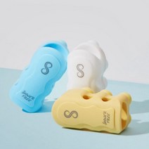 샤워프리 발명특허 실리콘 흡착식 1초 샤워홀더, 02_옐로우