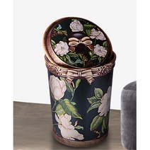 가정용 사무실 업소용 꽃무늬 휴지통 신혼집꾸미기, 1개, 프룻(과일)