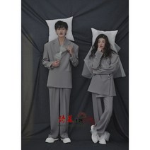 웨딩촬영커플룩 셀프웨딩룩 웨딩촬영시밀러룩 커플수트 웨딩촬영캐주얼 사복 커플룩 화이트
