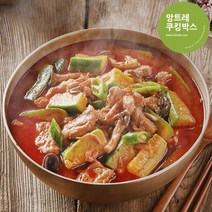 (앙트레(Entree)) 앙트레 애호박 찌개 쿠킹박스 밀키트(2인분) 381g