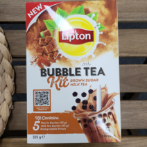 립톤 버블티 키트 브라운슈가 밀크티 325g