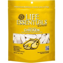 CatManDoo Life Essentials 치킨 리틀즈 동결건조 고양이 간식 5온스 백 강아지