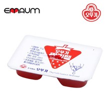 오뚜기 일회용 딸기쨈디스펜팩12g 10개묶음, 12g, 10개