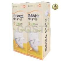 크리넥스 KF80 황사용 마스크 소형 20입 x 2, 20매입, 100매입, 20매입