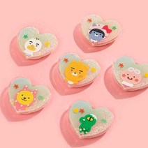 카카오 리틀프렌즈 헬로우썸머 비치 하트 글리터 톡 S 핸드폰 거치대 스탠드톡, 없음, 리틀네오