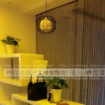 황금 스레드 커튼 웨딩 암호화 술