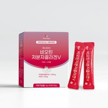 비오틴 저분자어류콜라겐 피쉬콜라겐 콜라겐펩타이드 분말 가루 스틱 생선껍질콜라겐 높은흡수율 피부에좋은, 3g, 30포