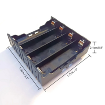 4구 18650배터리홀더 18650 4구 핀홀더