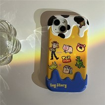토이스토리 아이폰케이스 크림옐로우