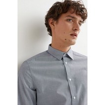 H&M 에이치앤엠 슬림핏 이지 아이론 셔츠 128335