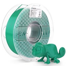 AMOLEN Wood Bamboo 3D 프린터 필라멘트 PLA 필라멘트 1.75mm 20% 진짜 대나무 섬유 1kg/2.2파운드, Basic Pla-dark Green