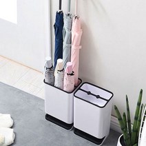 지니홀딩스 심플 모던 인테리어 우산꽂이 현관 업소용우산꽂이 블랙, 1개