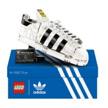레고 10282 아디다스 오리지널 슈퍼스타, 1개