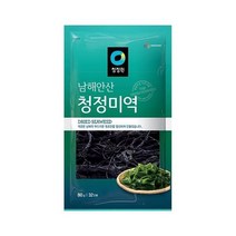 청정원 맛있는밑반찬 남해안산 청정 미역 32인분 맛있는 돌답례품 냉국 80g 간단한요리 간편식, 39개