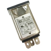 GHSHOP EMI RFI 필터 AC 250V 10A CW1C-10A-T 억 제기 전력선 잡음 필터, 실버, .
