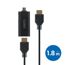 코시 타입C HDMI 미러링 변환 젠더+케이블 스마트폰 노트북 TV연결 미라캐스트, AD3300HTC