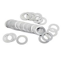 50pcs din988 304 스테인레스 스틸 초박형 평면 와셔 m2 m3 m4 m5 m6 m7 m8 초박형 심 일반 개스킷 조정, M8x14x0.3
