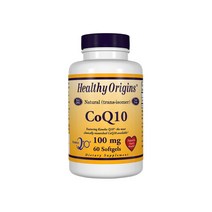 헬시오리진스 내추럴 코엔자임Q10 100mg 소프트젤 글루텐 프리 무설탕, 100정, 1개