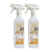 하이호 키친클리너 500ml+500ml 주방용세정제 다목적 클리너 생분해 효소크리닝 식탁 싱크대 주방조리기구 기름때 살균클리닝