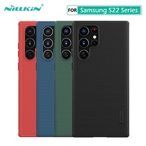 Nillkin 삼성 갤럭시 S22 울트라 케이스 Frosted Shield Pro PC 하드 백 케이스 삼성 S22+ S22 케이스 핸드폰 케이스