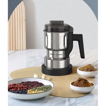 다용도 스텐 그라인더 가정용 곡류 곡물 분쇄기, 500g 대용량[브러쉬+예비칼 1개]-유럽 표준*2