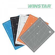 PVC 칼라 책상 커팅매트, 스카이블루