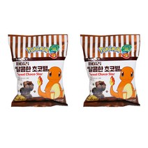 포켓몬스터과자 파이리 달콤한 초코별, 80g x 2개